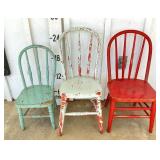 (3) Childrenï¿½s Chairs
