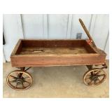 Primitive Wooden Wagon