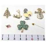 Figural Brooches & Pins