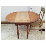 Child's Drop Leaf Table & Chair