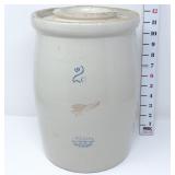 Red Wing 2 Gallon Stoneware Butter Churn
