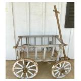Gray Garden Cart w/Open Sides