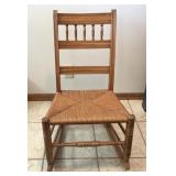 Wicker Seat Sewing Rocker