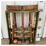 Vintage Croquet Set