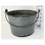 Vintage Enamelware Lunch Pail