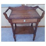 Spindle Washstand - H 31' x W 28' x D 16'