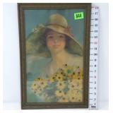 'Young Woman w/Daisies' by William Haskel Coffin