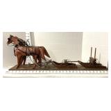 Replica Of Horse Drawn Sled