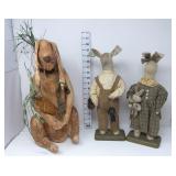 Stuffed Rabbit Decor