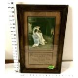 Framed Picture w/Bedtime Prayer