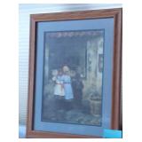 'The Village Shop' print by Robert G Hutchison