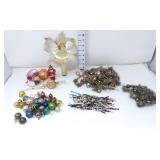 Vintage Christmas Ornaments & Tinsel
