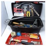 Tool Box w/Tools - (1) Snap-On Adjustable Wrench