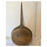 Hand Forged Copper & Cast Handle Skillet