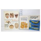(3) Native American Artifacts & Archaeology Books