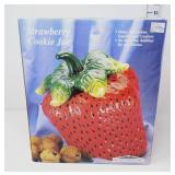 Hearthstone Strawberry Cookie Jar - NIB