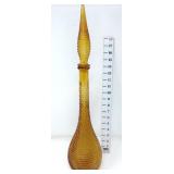 Amber Glass Decanter