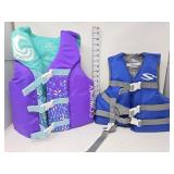 (2) Youth Life Vests