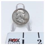 1957 Benjamin Franklin Half Dollar