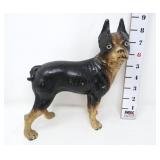 Cast Iron Double Sided Boston Terrier Dog