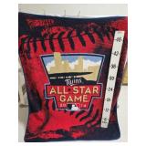 2014 Minnesota Twins All Star Game Throw Blanket