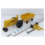 Minneapolis Moline Tractor w/Driver, Wagon