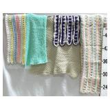 (5) Hand Crocheted Baby Afghans