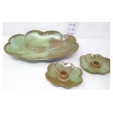 Frankoma Plainsman 200 (1) & 300 (2)