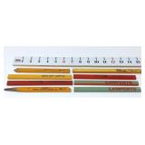 (8) Nashua Advertising Carpenter Pencils