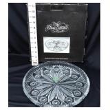 Irena Collection Crystal Plate