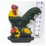 Cast Iron Rooster Doorstop