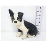 Cast Iron Boston Terrier Dog Doorstop