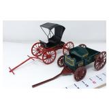 1/16 John Deere Buggy & Buckboard Wagon