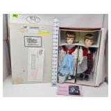 Paradise Galleries "Jack & Jill" Dolls NIB