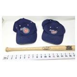 (2) Iowa Cubs Caps & Louisville Slugger Museum &