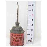 Vintage Deering Harvester Oil Can