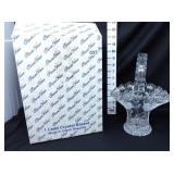 Princess House Lead Crystal Basket
