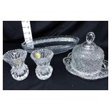 Avon Domed Glass Butter Dish, Princess House