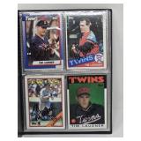 Minnesota Twins Signed Tim Laudner Baseball Cards