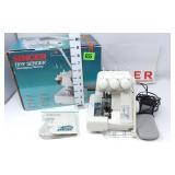 Singer Tiny Serger Overedging Machine w/Box