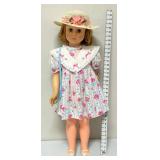 Walker Blinking Toddler Doll - Crack In Back