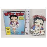 1996 Betty Boop Pendulum Clock NIB