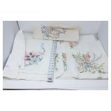(3) Embroidered Tablecloths