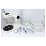 Sunbeam Mixmaster w/Attachments & (2) Bowls