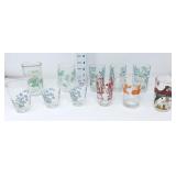 (11) Juice Glasses - Various Designs