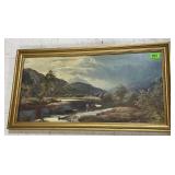 Cattle Countryside Framed Print