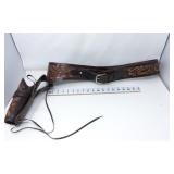 Leather Holster Belt - 44 - 45