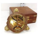 Nautical Steam Punk Sundial Compass