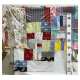 (3) Patchwork Crib Quilts