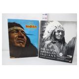 (2) North American Indian Hard Cover Books